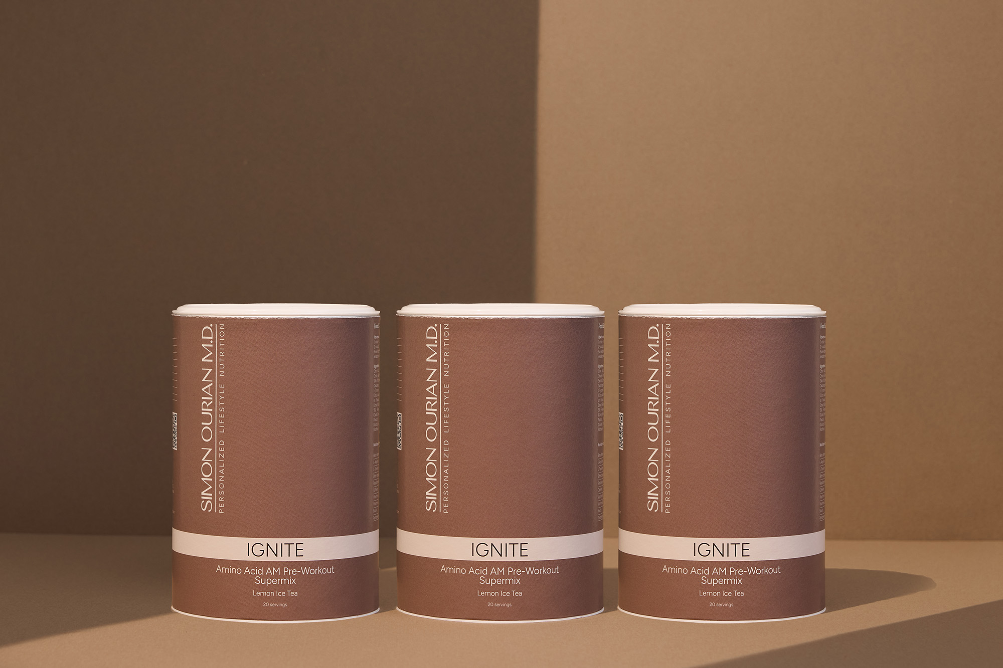 IGNITE BUNDLE - Lemon Ice Tea - Servings: 3x20